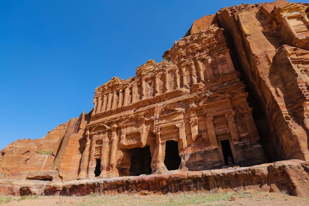 façade de petra